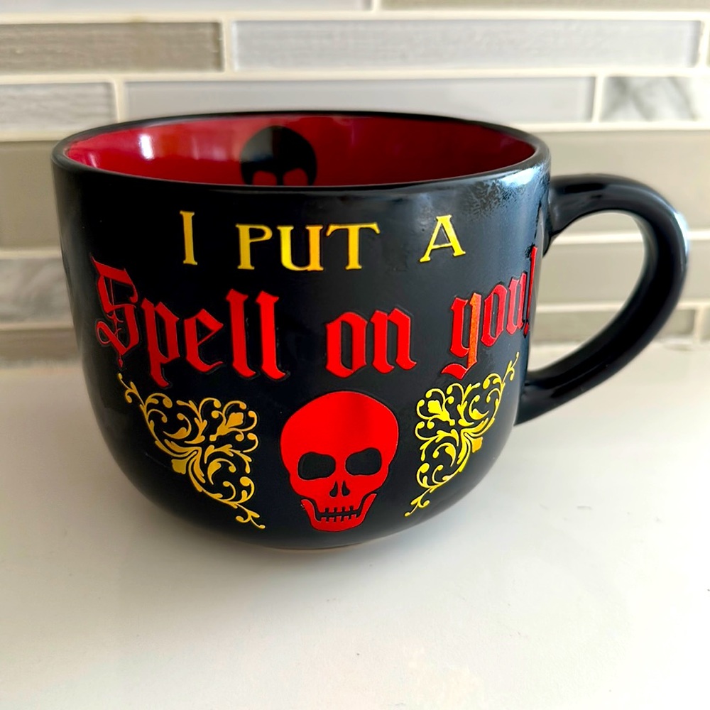 I Put a Spell on You 20 oz black ceramic mug